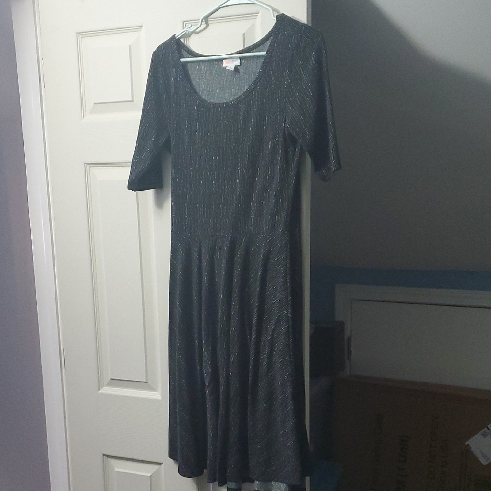 LuLaRoe Nicole Dress (Noir Collection)